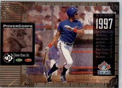 Jose Cruz Jr. - 1998 Upper Deck UD3 - #43 - Baseball - Baseball Card Single