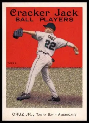 Jose Cruz Jr. 2004 Topps Cracker Jack #157 Tampa Bay Devil Rays - Baseball Card Single