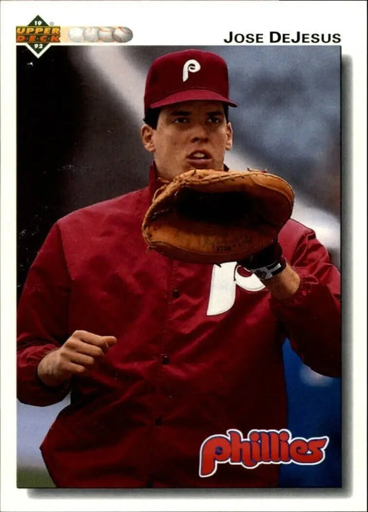 Jose DeJesus 1992 Upper Deck MLB #631 Baseball Card Philadelphia Phillies - Baseball Card Single