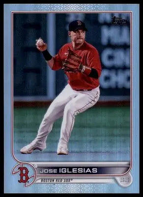 Jose Iglesias 2022 Topps Rainbow Foil #15 Boston Red Sox - Baseball Card Single