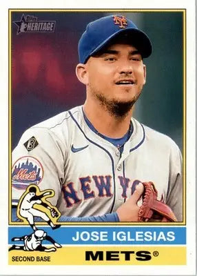 Jose Iglesias - 2025 Topps Heritage - #108 - Baseball - Baseball Card Single