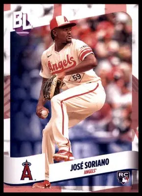 José Soriano Rookie 2024 Topps Big League #74 Los Angeles Angels - Baseball Card Single