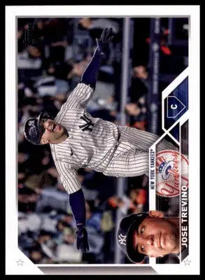 Jose Trevino 2023 Topps #373 New York Yankees - Baseball Card Single