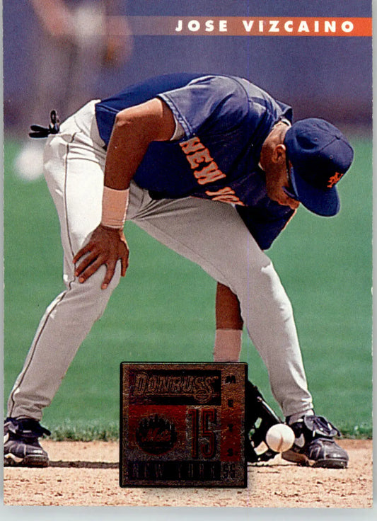Jose Vizcaino - 1996 Donruss - #431 - Baseball - Baseball Card Single