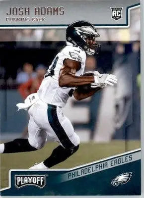Josh Adams - 2018 Panini Playoff - #296 - RC Football - Football Card Single