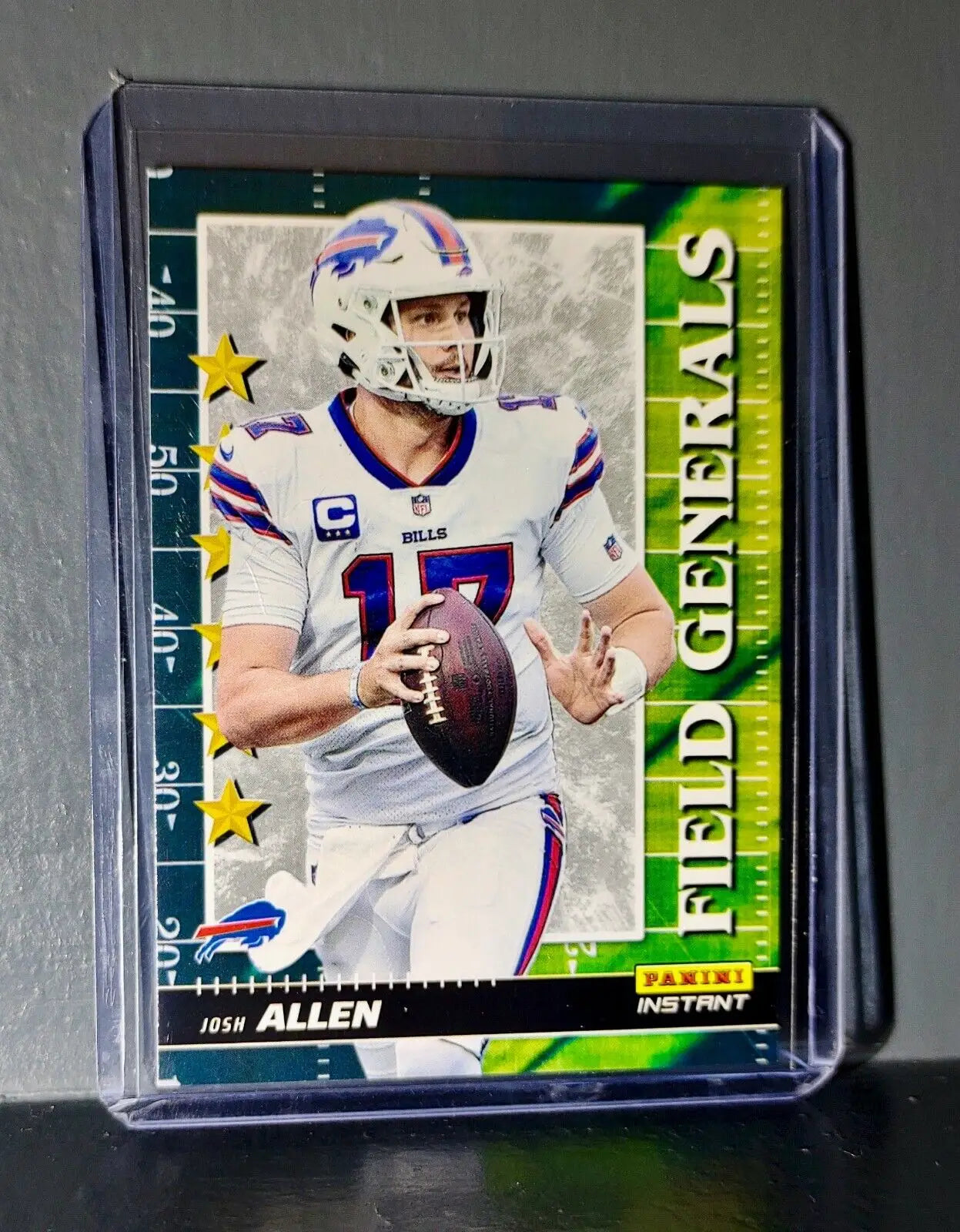 Josh Allen 2021 Panini NFL Instant Field Generals #4 Card 1 of 2088