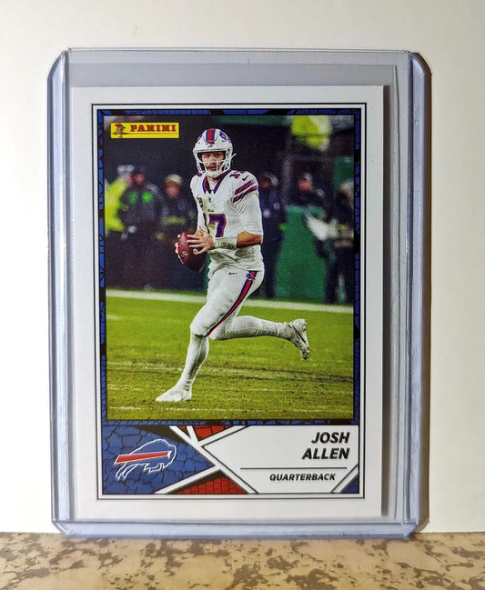 Josh Allen 2024 Panini NFL #12 Sticker Card Buffalo Bills - Football Card Single
