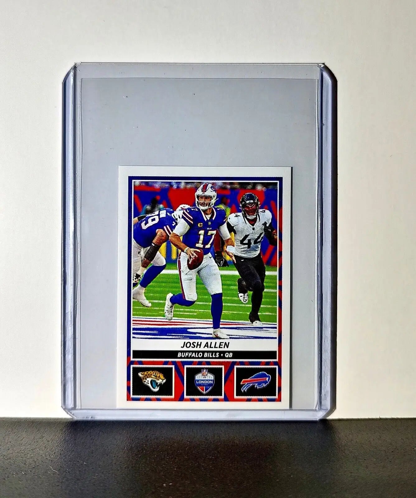 Josh Allen 2024 Panini NFL Sticker #6 London Games Buffalo Bills - Football Card Single