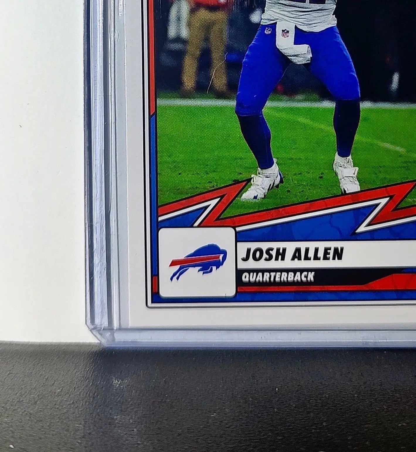 Josh Allen 2025 Panini NFL #10 Sticker Card Buffalo Bills