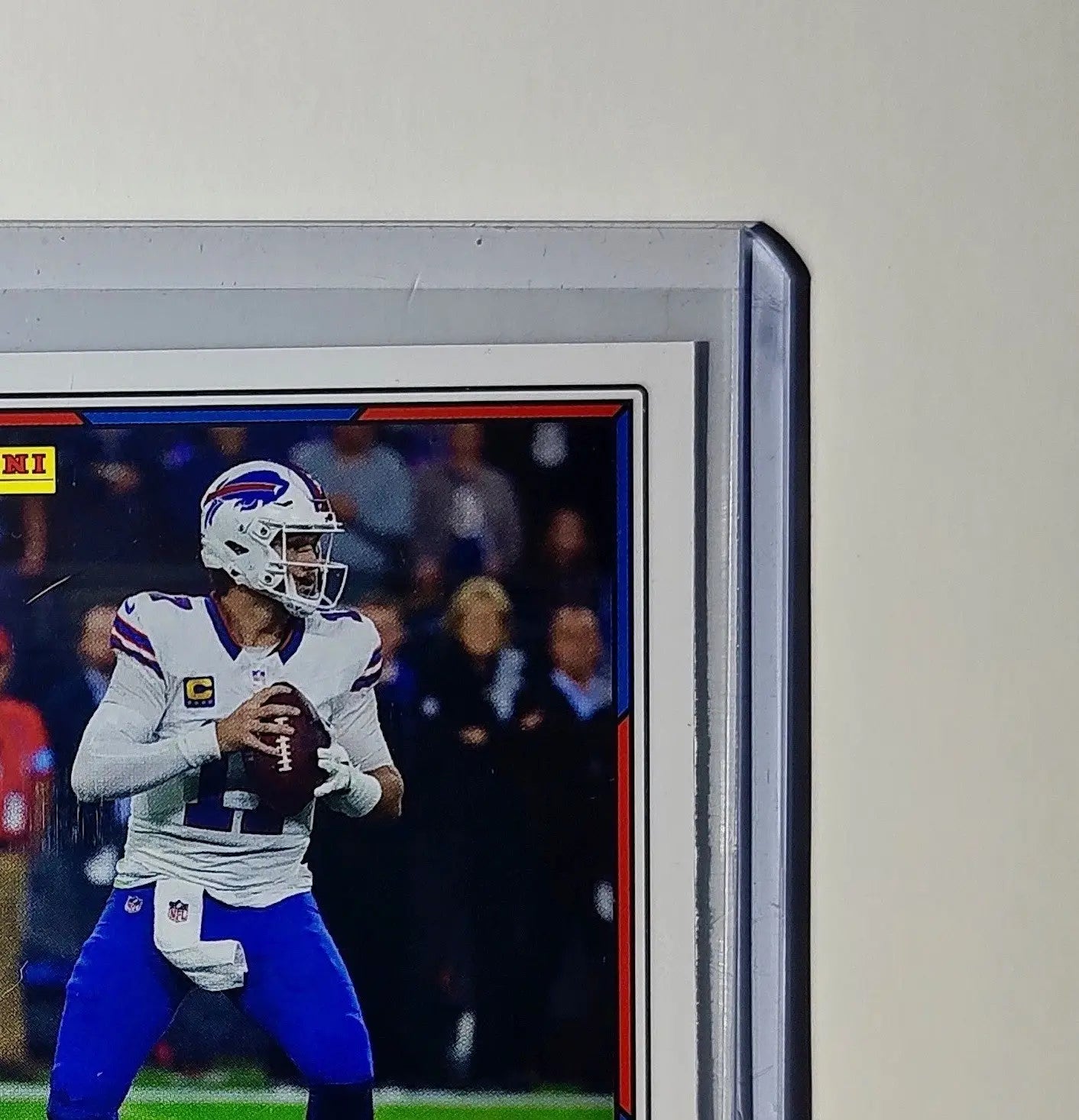 Josh Allen 2025 Panini NFL #10 Sticker Card Buffalo Bills