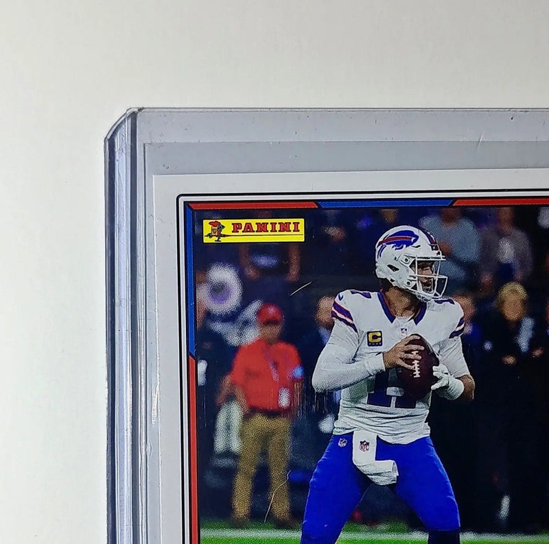 Josh Allen 2025 Panini NFL #10 Sticker Card Buffalo Bills