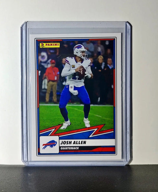 Josh Allen 2025 Panini NFL #10 Sticker Card Buffalo Bills - Football Card Single