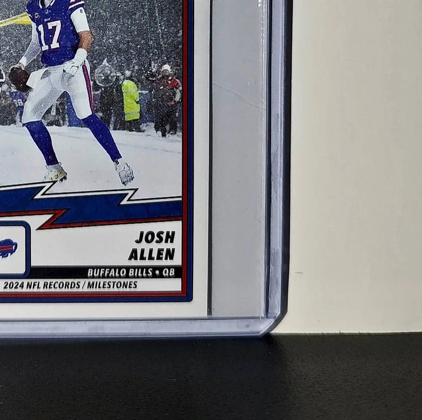Josh Allen 2025 Panini NFL #24 Record/Milestone Sticker - Other