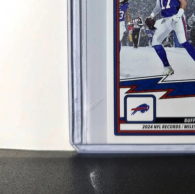 Josh Allen 2025 Panini NFL #24 Record/Milestone Sticker - Other