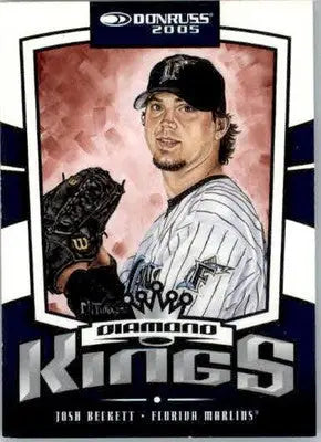 Josh Beckett - 2005 Donruss - #9 - Baseball - Baseball Card Single
