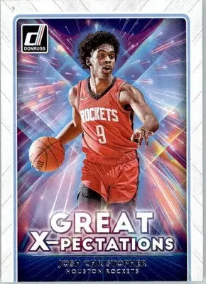 Josh Christopher - 2021-22 Donruss - #16 - Great X-pectations Basketball - Basketball Card Single
