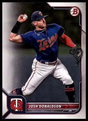 Josh Donaldson 2022 Bowman #80 Minnesota Twins - Baseball Card Single
