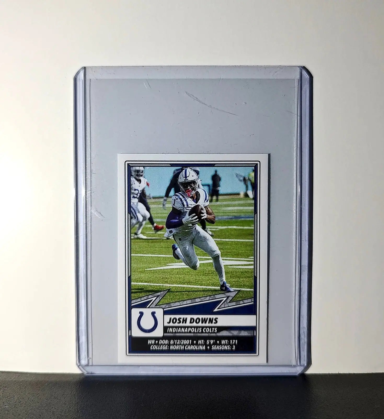 Josh Downs 2025 Panini NFL #190 Sticker Indianapolis Colts