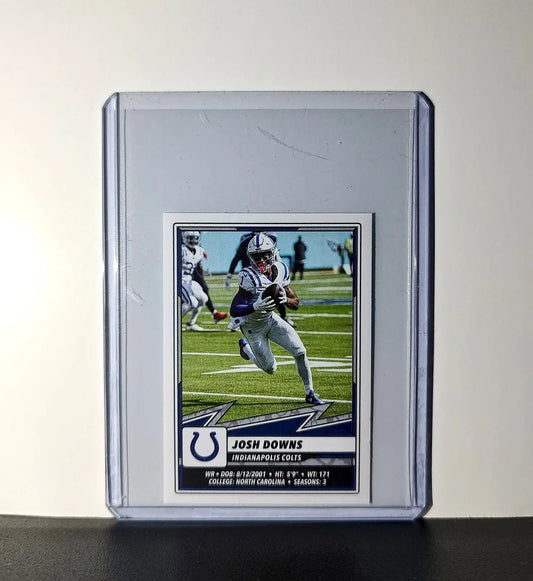 Josh Downs 2025 Panini NFL #190 Sticker Indianapolis Colts - Football Card Single