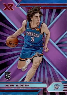 Josh Giddey - 2021-22 Panini Chronicles - #383 - Pink Basketball - Basketball Card Single