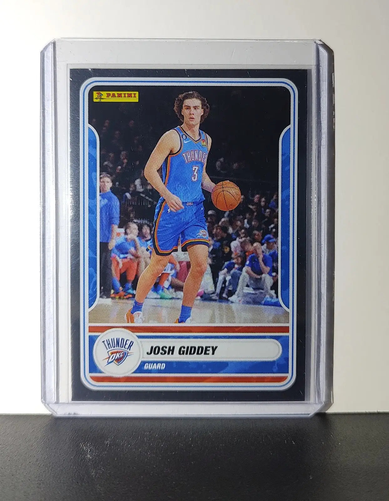 Josh Giddey 2023-24 Panini NBA Sticker Foil Card #55 Oklahoma City Thunder - Basketball Card Single
