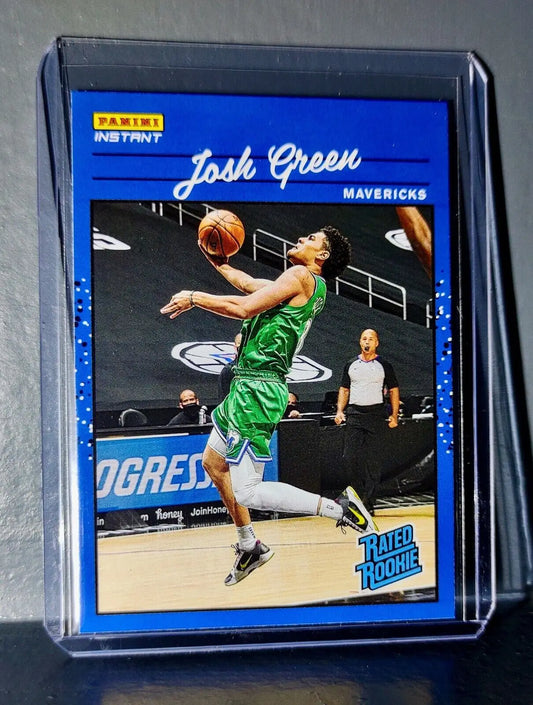 Josh Green 2020-2021 Panini NBA Instant #18 Rated Rookie Retro Card 1/3558 - Basketball Card Single