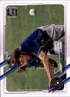 Josh Hader 2021 Topps #596 Milwaukee Brewers - Baseball Card Single