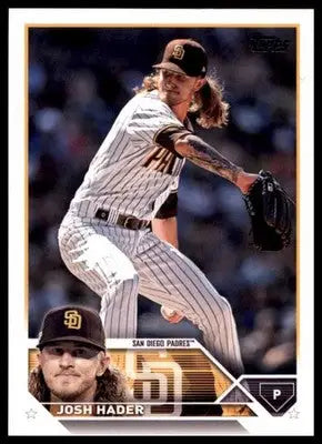 Josh Hader 2023 Topps #392 San Diego Padres - Baseball Card Single