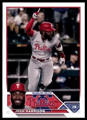 Josh Harrison 2023 Topps #504 Philadelphia Phillies - Baseball Card Single