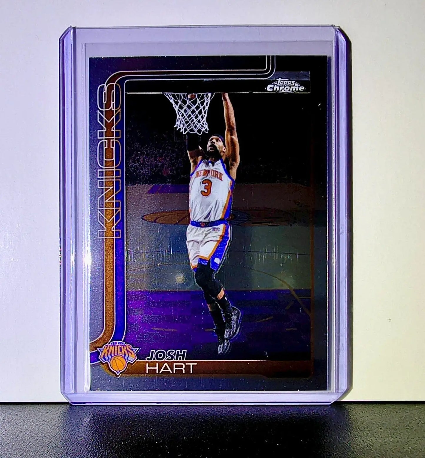 Josh Hart 2025-26 NBA Topps Chrome Update #72 Basketball Card New York Knicks - Basketball Card Single