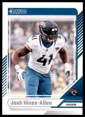 Josh Hines Allen 2024 Donruss #2 Jacksonville Jaguars Football Card NFL Sports - Football Card Single