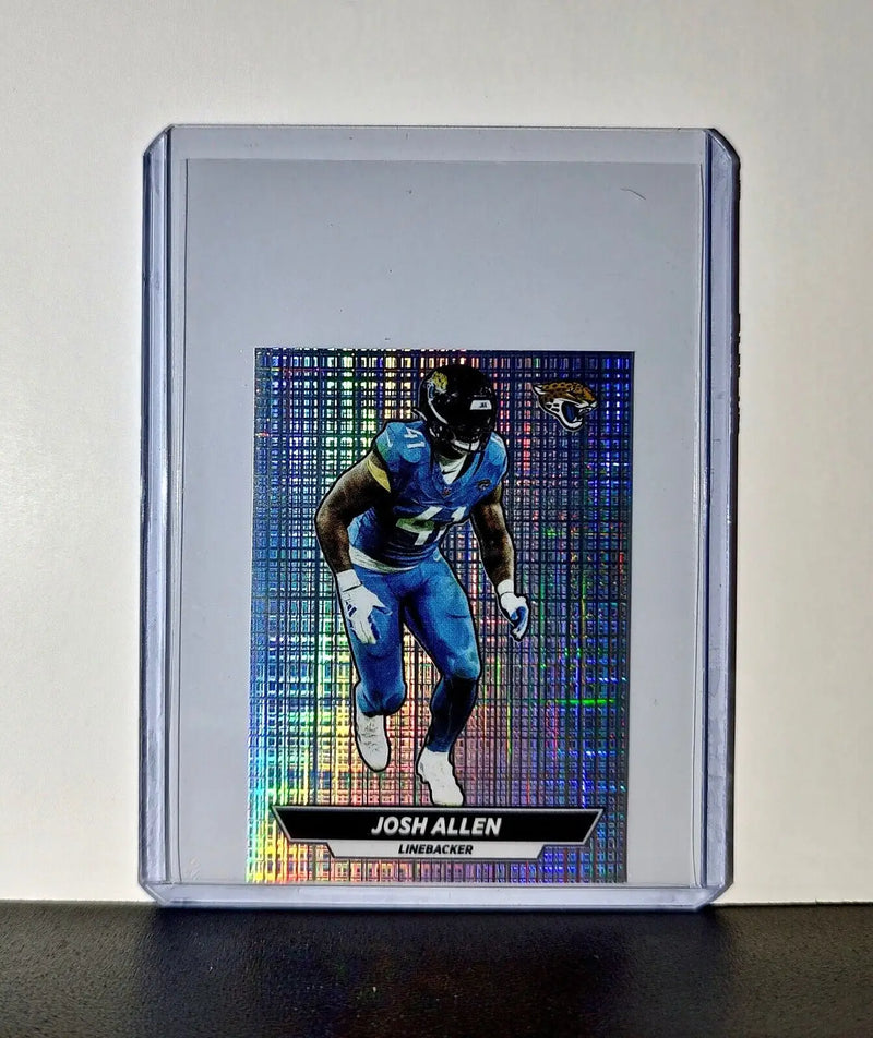 Josh Hines-Allen 2024 Panini NFL Sticker #212 Foil Jacksonville Jaguars