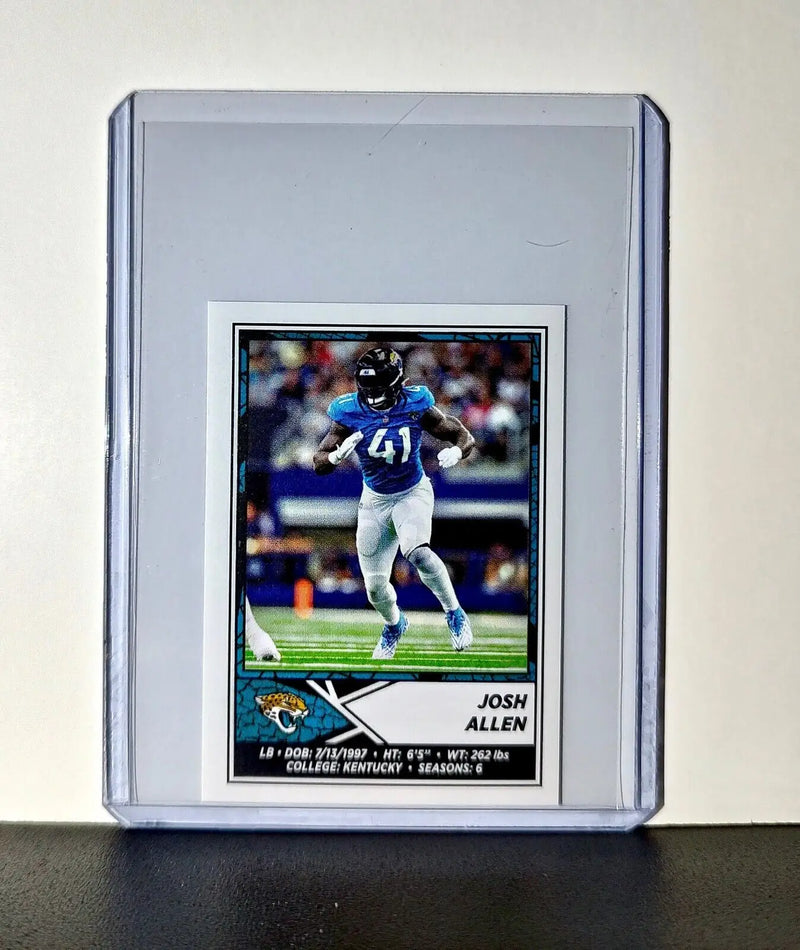 Josh Hines-Allen 2024 Panini NFL Sticker #214 Jacksonville Jaguars