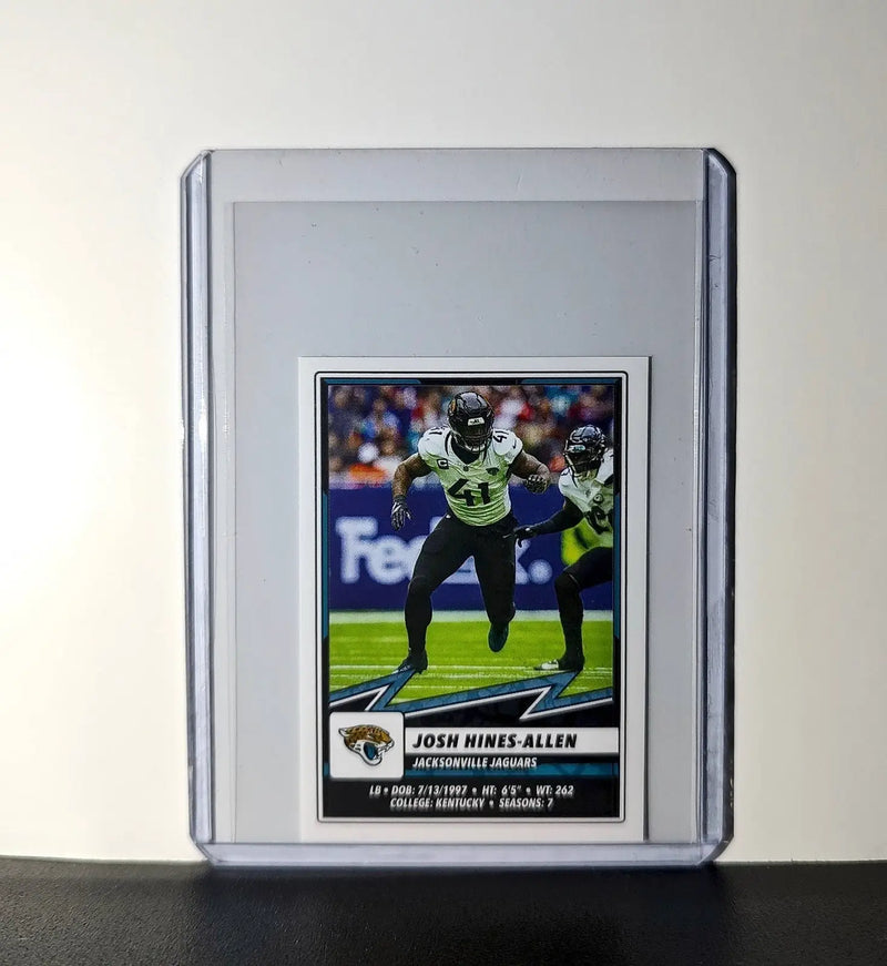 Josh Hines-Allen 2025 Panini NFL #209 Sticker Jaguars - Football Card Single