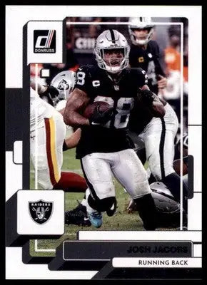 Josh Jacobs 2022 Donruss #285 Las Vegas Raiders - Football Card Single