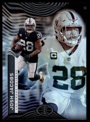 Josh Jacobs 2022 Panini Illusions Retail #57 Las Vegas Raiders - Football Card Single