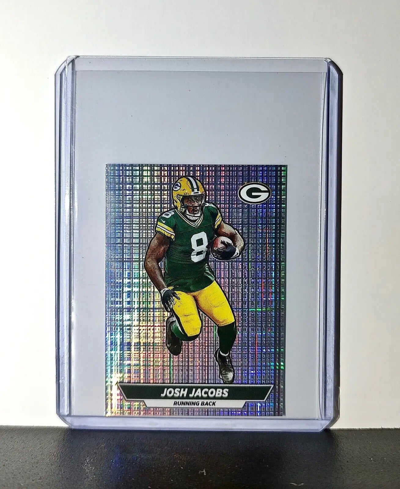 Josh Jacobs 2024 Panini NFL Sticker #408 Foil Green Bay Packers - Football Card Single