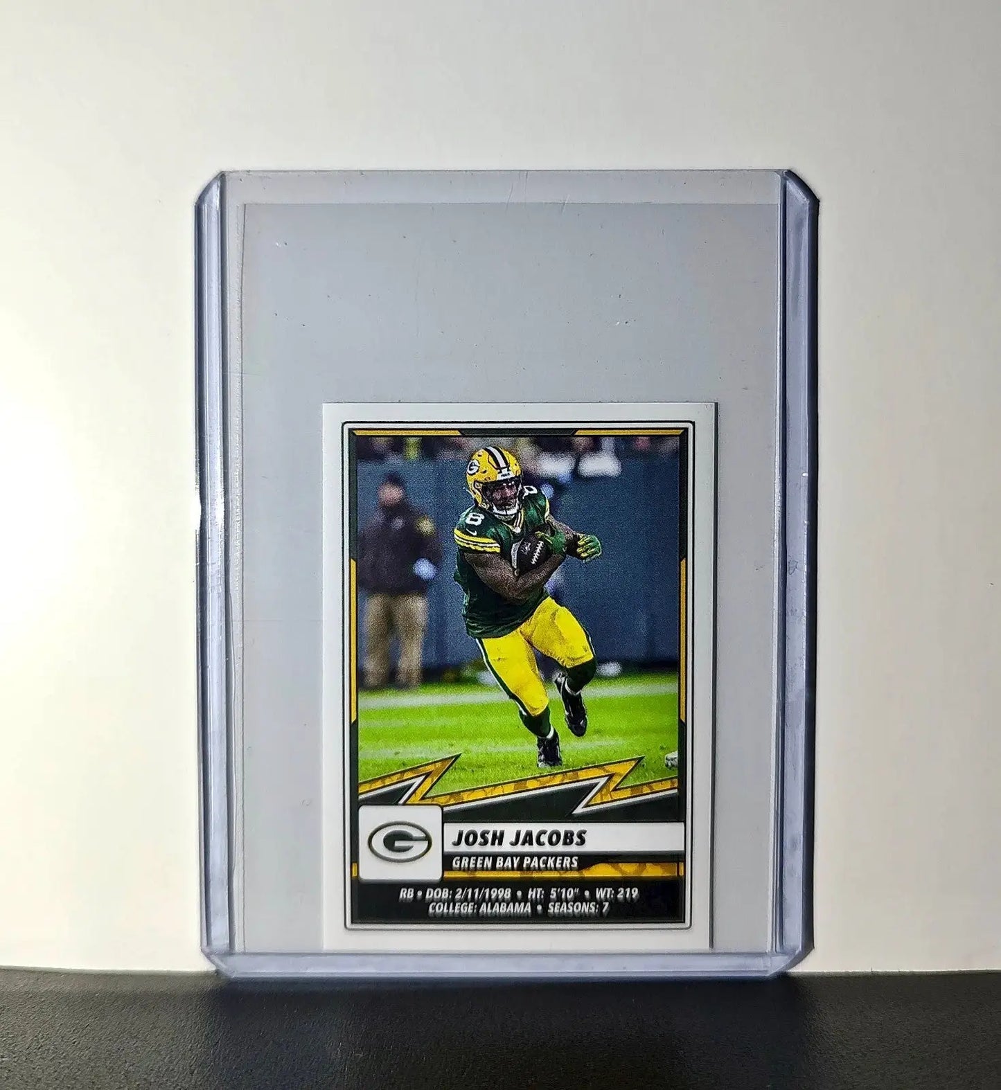 Josh Jacobs 2025 Panini NFL #393 Sticker Green Bay Packers - Other