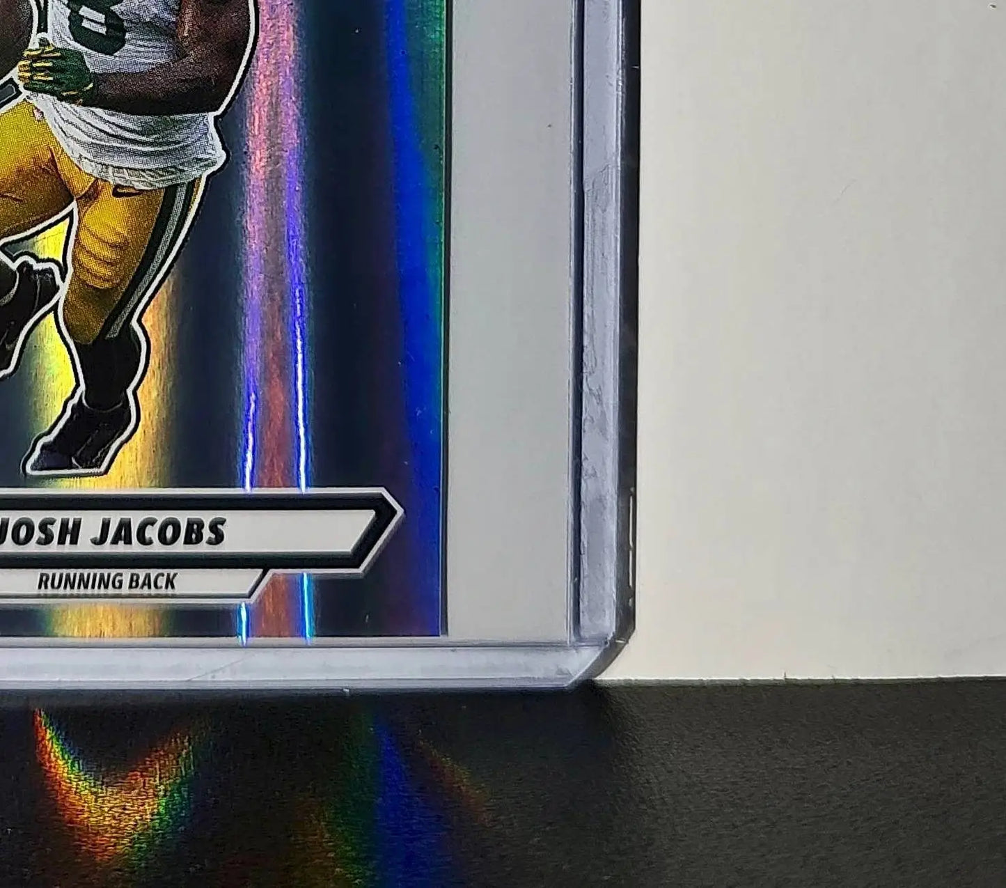 Josh Jacobs 2025 Panini NFL #395 Foil Sticker Green Bay Packers