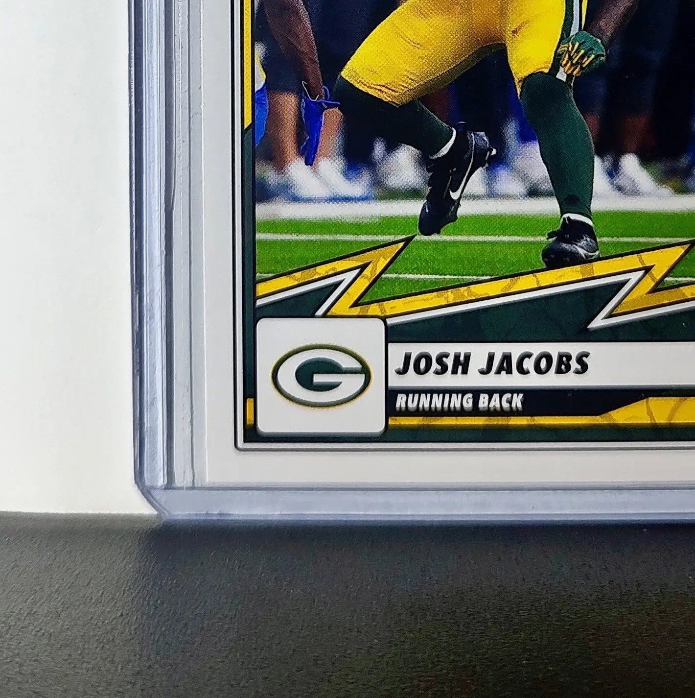 Josh Jacobs 2025 Panini NFL #66 Sticker Card Green Bay Packers