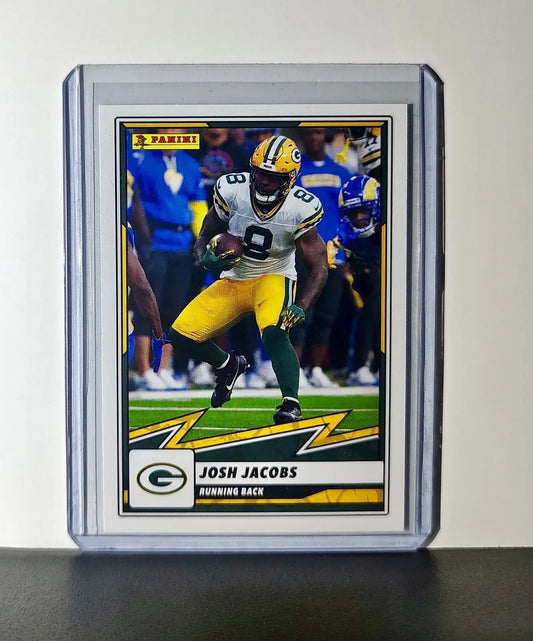 Josh Jacobs 2025 Panini NFL #66 Sticker Card Green Bay Packers - Football Card Single
