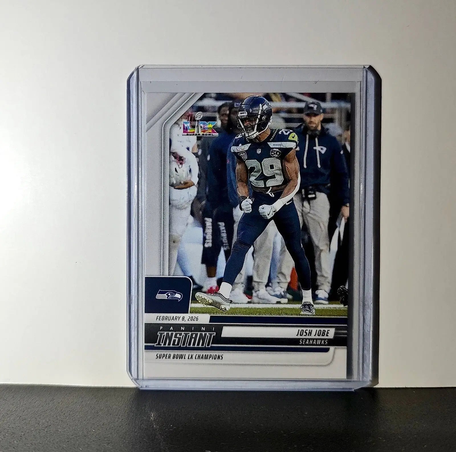 Josh Jobe 2026 Panini NFL Super Bowl LIX Champions #23 Card Seattle Seahawks - Football Card Single