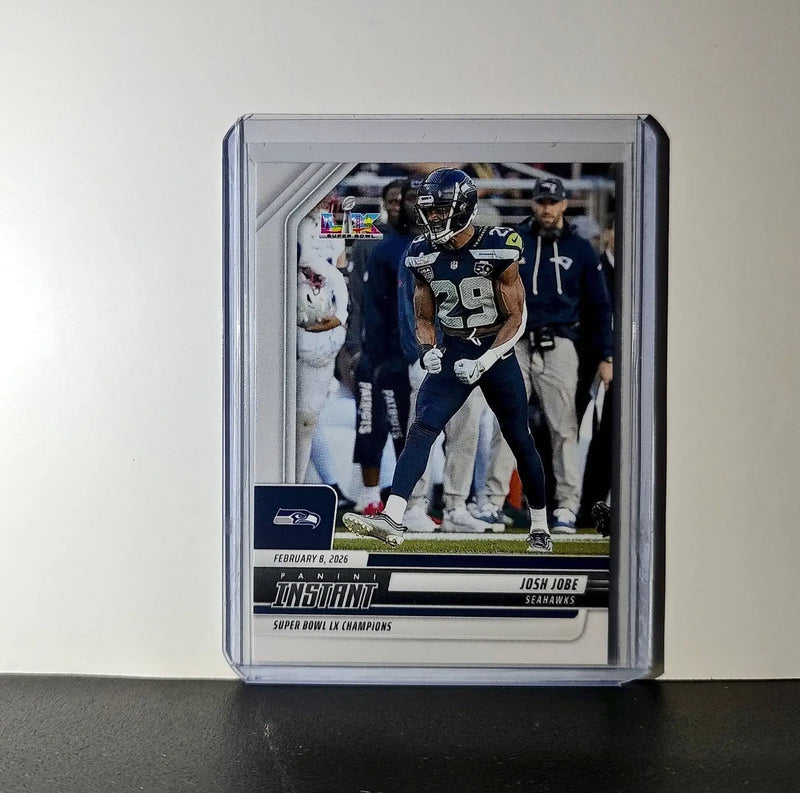 Josh Jobe 2026 Panini NFL Super Bowl LIX Champions #23 Card Seattle Seahawks - Football Card Single