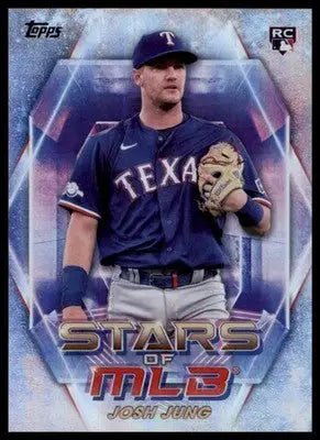 Josh Jung 2023 Topps Stars of MLB #SMLB-56 Texas Rangers - Baseball Card Single