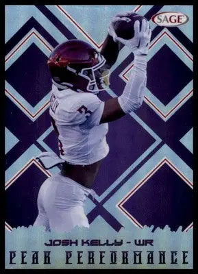 Josh Kelly 2025 SAGE High Series Peak Performance Holo #PK-JK Cougars - Football Card Single