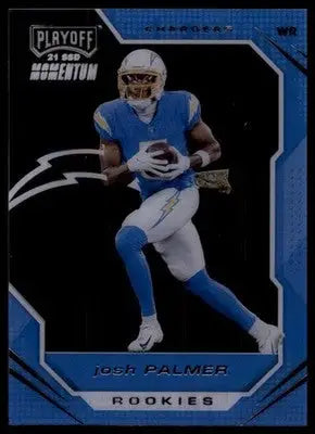 Josh Palmer 2021 Panini Chronicles Playoff Momentum Rookies #PMR-22 LA Chargers - Football Card Single