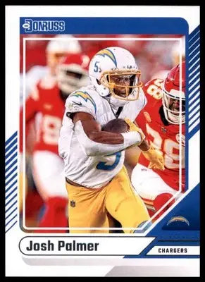 Josh Palmer 2024 Donruss #53 Los Angeles Chargers Football Card NFL Sports