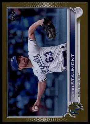 Josh Staumont 2022 Topps Update Gold Foil #US53 Kansas City Royals - Baseball Card Single