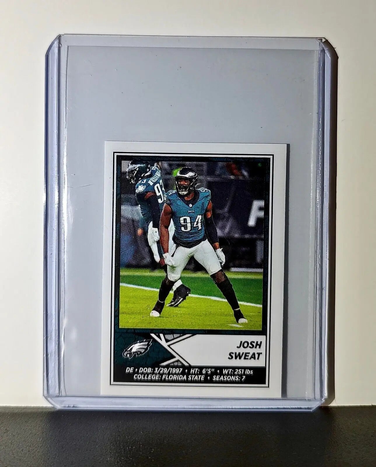 Josh Sweat 2024 Panini NFL Sticker #338 Philadelphia Eagles
