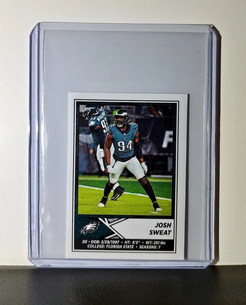 Josh Sweat 2024 Panini NFL Sticker #338 Philadelphia Eagles